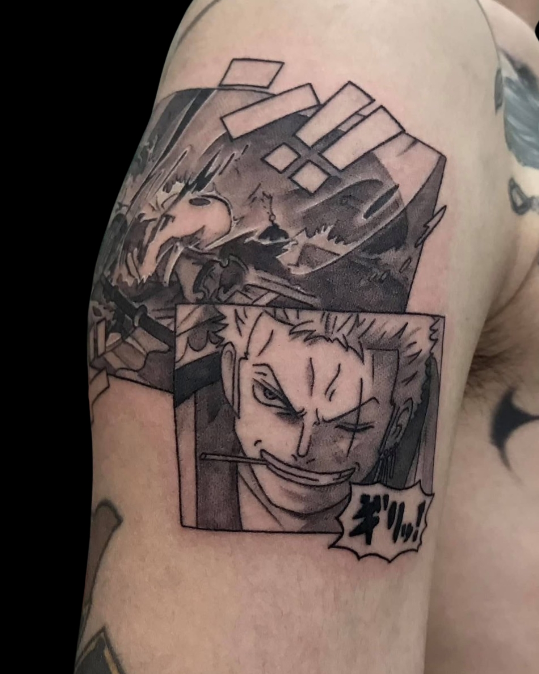 Anime tattoo preview