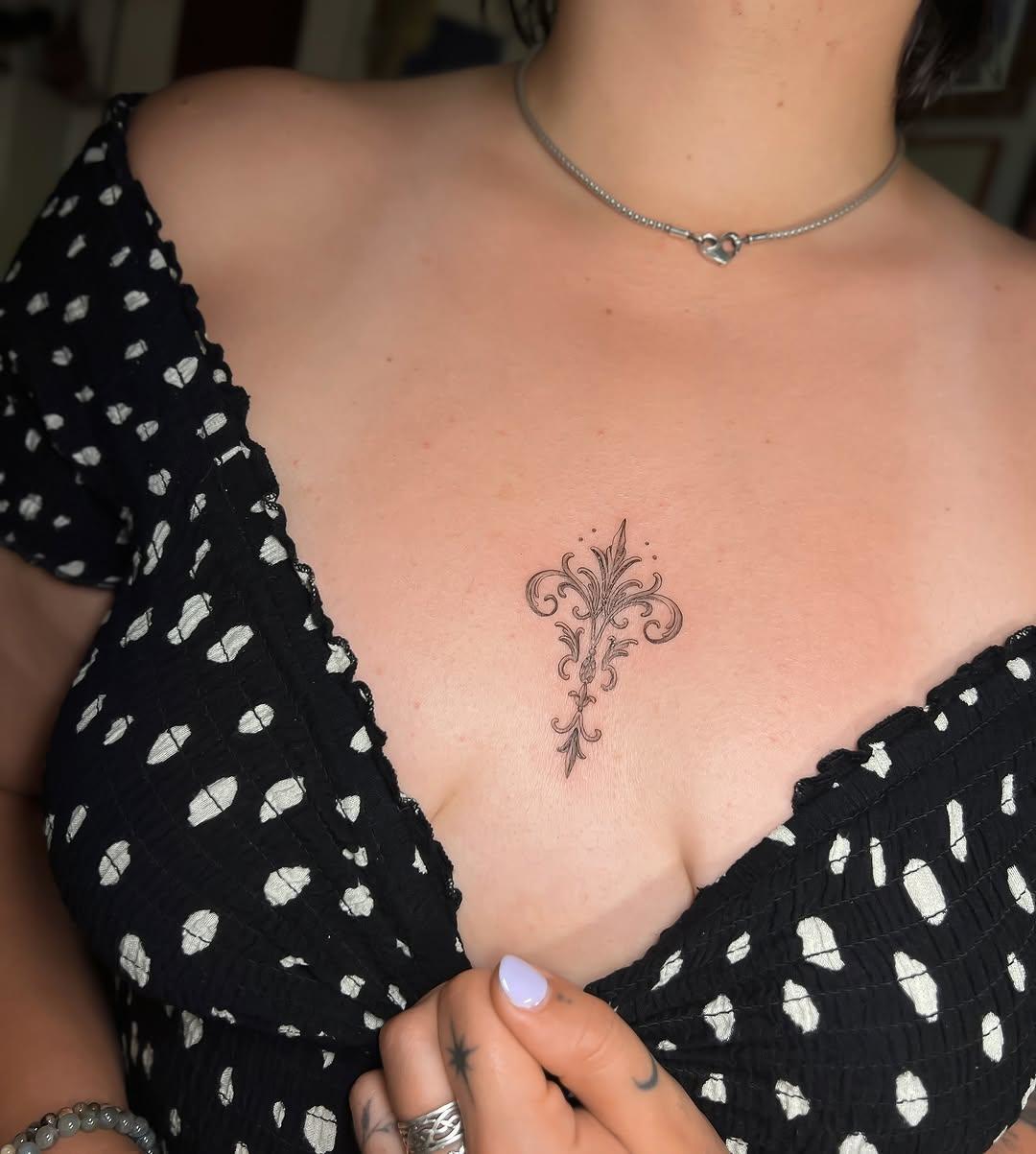 Fine line tattoo preview