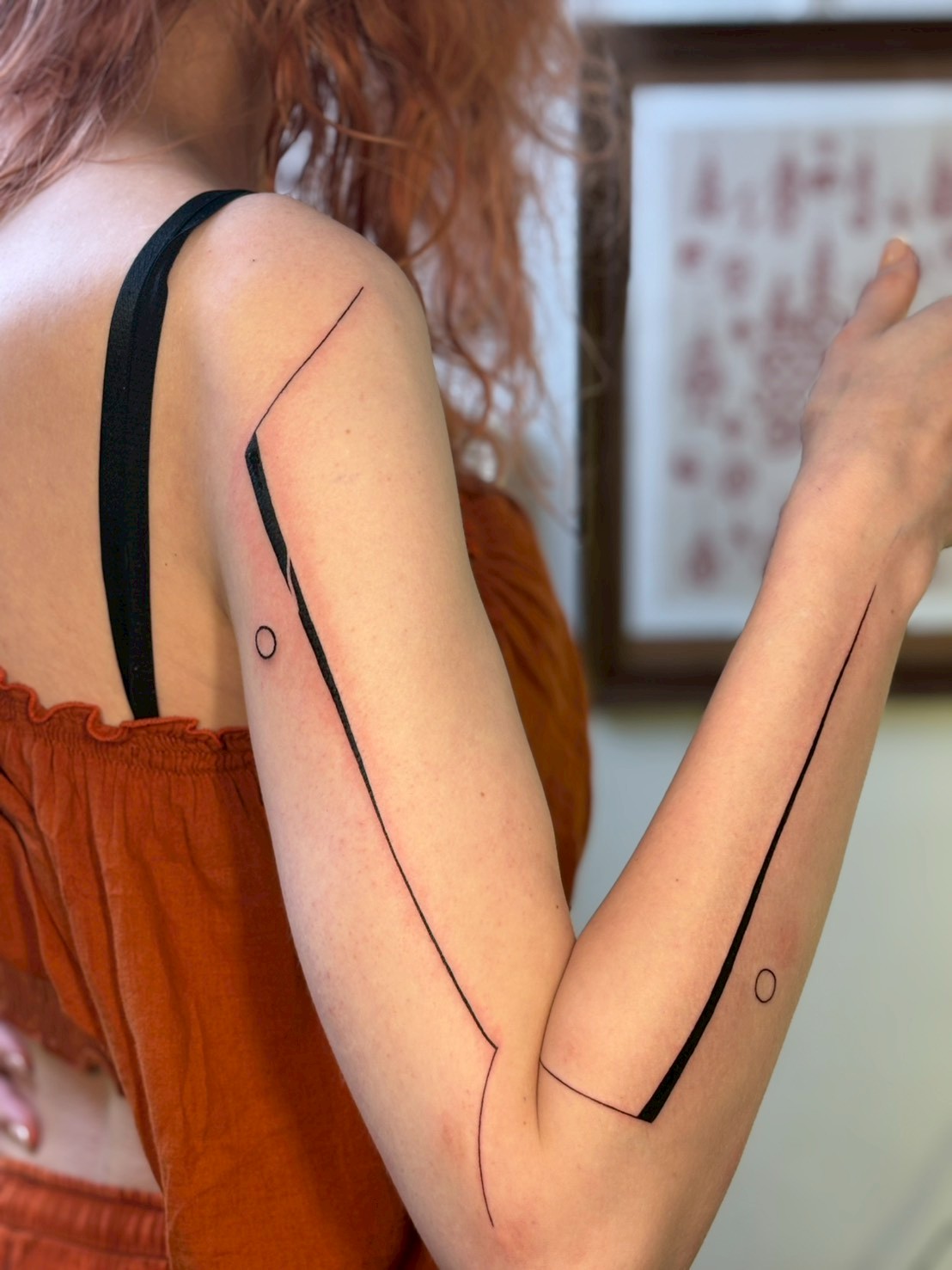 Fine line tattoo preview